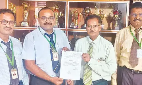 NBKR engg college faculty receives Ph D