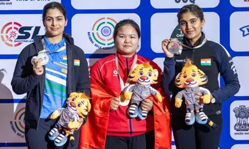 Asian Rifle/Pistol Cship: Manu misses gold in shoot-off, Esha wins bronze in 25m Pistol