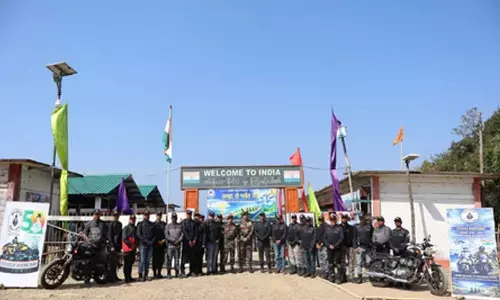 Arunachal: Assam Rifles–Indian Coast Guard joint bike rally ends at Pangsau Pass