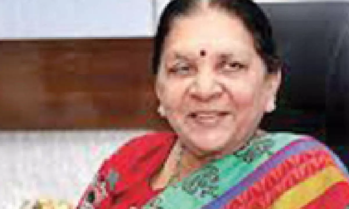 Tops in flagship schemes, milk production: Anandiben Patel Tops in flagship schemes, milk production: Anandiben Patel
