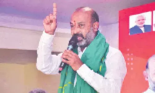 CM admits defeat even before poll results, claims Bandi