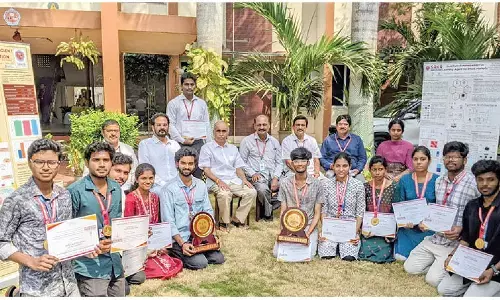 SRKR students win top honours at AQVH