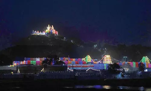 Srikalahasti temple dazzles ahead of Maha Sivaratri Brahmotsavams