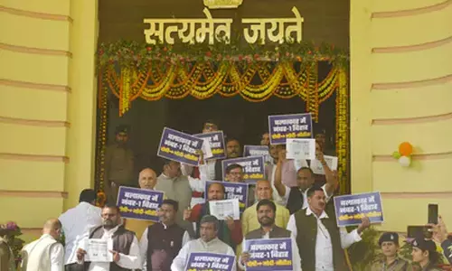Opposition uproar in Bihar Assembly over rising rape cases, proceedings disrupted