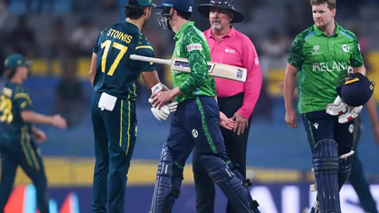 T20 WC: All the stats from Australias thumping win over Ireland in Group B