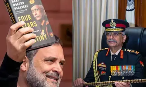 Gen Naravane shares publishers post on SM