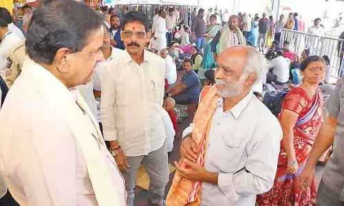 TTD chairman interacts with devotees, takes feedback