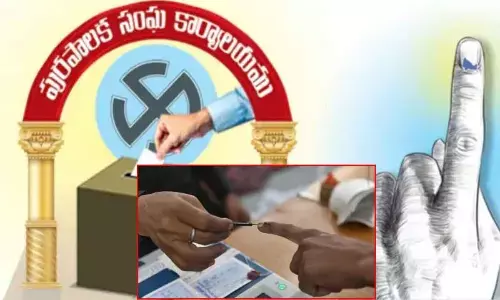 Telangana municipal elections: Polling continues peacefully in Karimnagar