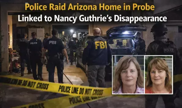 Police Raid Arizona Home in Probe Linked to Nancy Guthrie’s Disappearance
