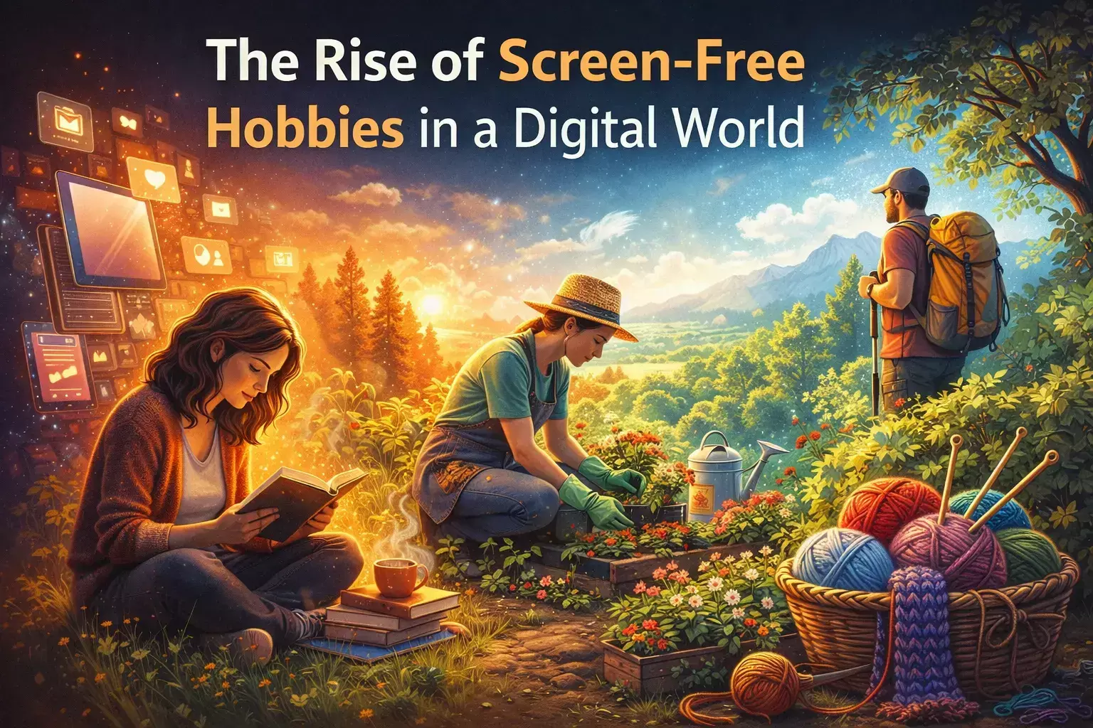 The Rise of Screen-Free Hobbies in a Digital World