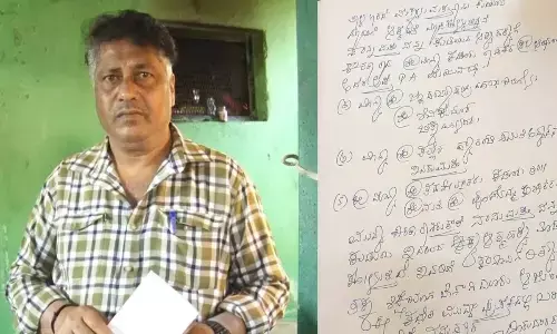 Missing Kadur official traced at home after suicide note sparks panic
