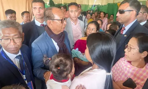 Manipur CM urges violence-hit people to forget past, work together for peace & development