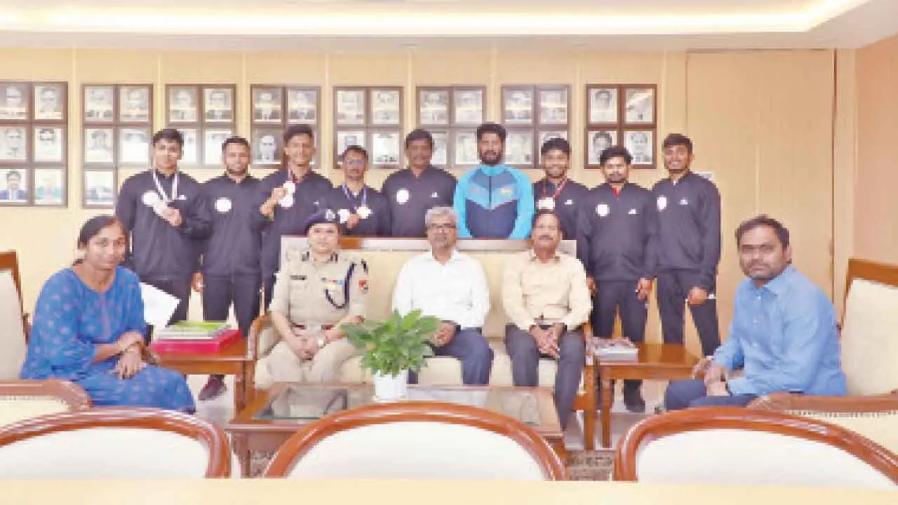 SCR excels at 54th AI Inter-Rly Gymnastics