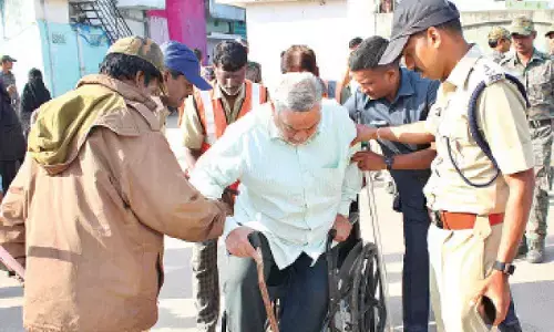 Webcasting and vigilant policing keep polling peaceful