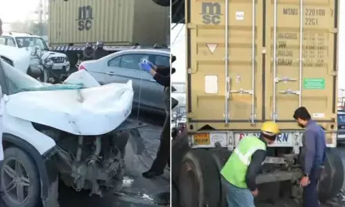 Two Women Killed, Three Hurt After Car Hits Truck Near Ghazipur Toll Plaza In East Delhi