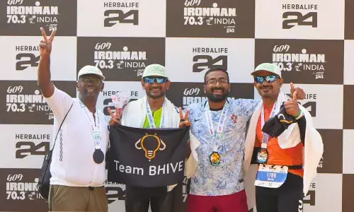 BHIVE CEO Shesh Rao Paplikar completes Ironman 70.3, creates global first in flex workspace sector
