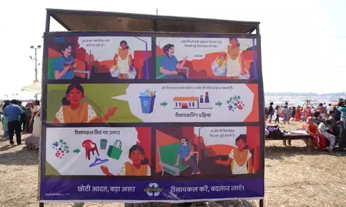 Responsible Waste Practices and Public Convenience Supported by Anandana – The Coca-Cola India Foundation at Magh Mela 2026