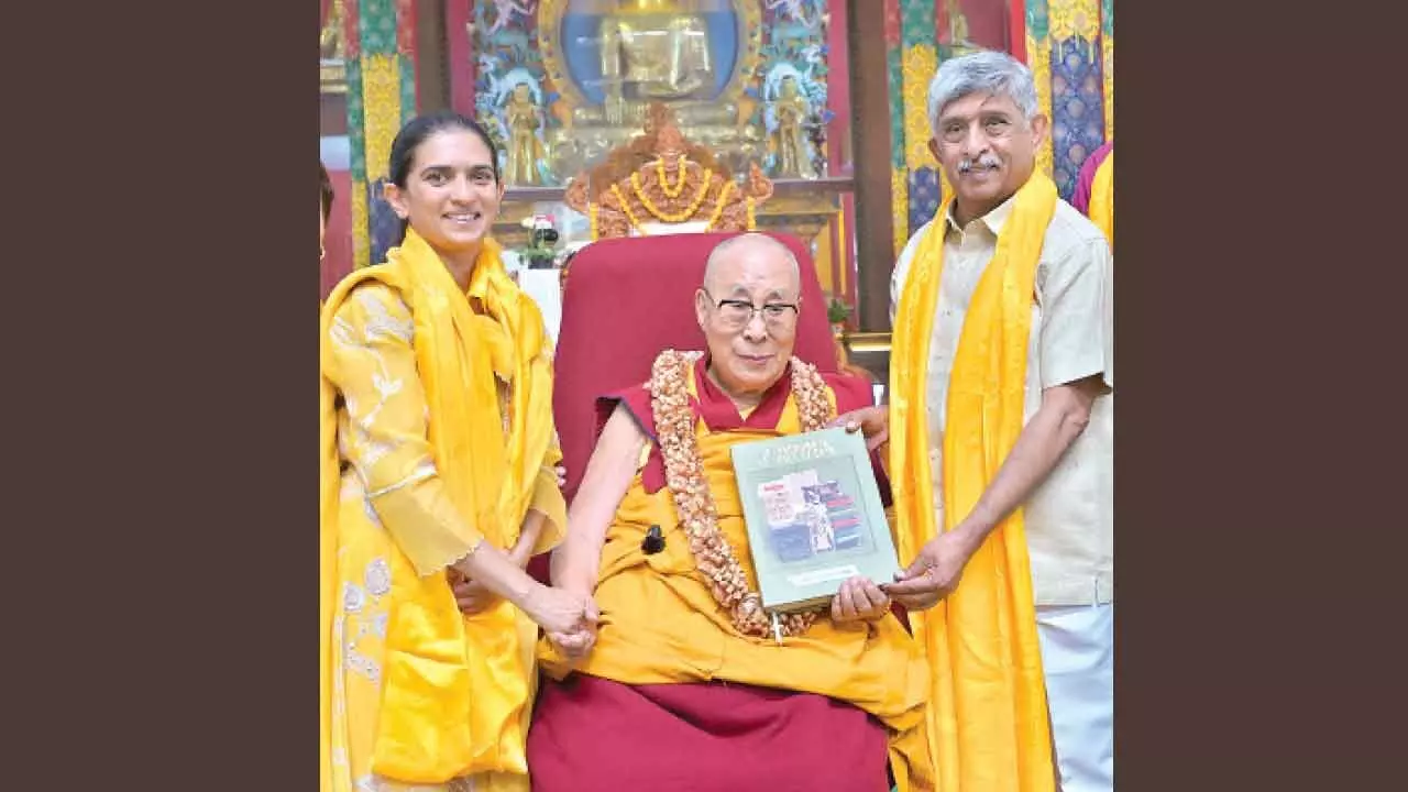 Dalai Lama launches Ekya School’s book on inquiry-based education Dalai Lama launches Ekya School’s book on inquiry-based education