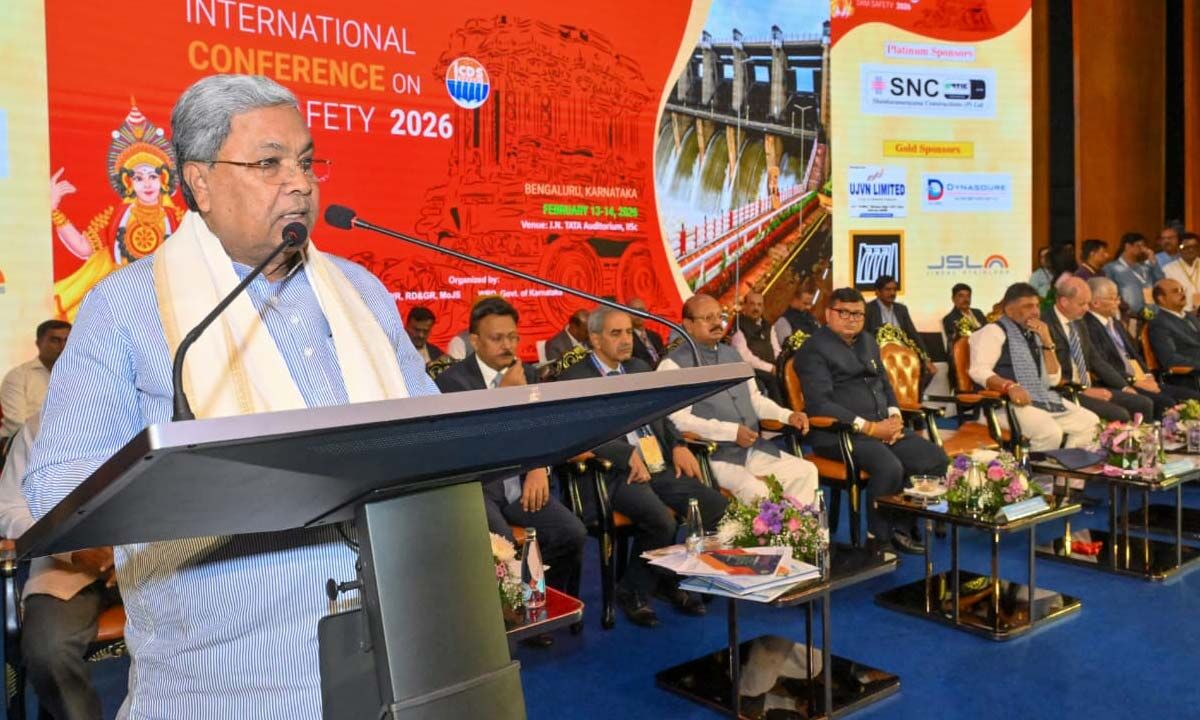 Siddaramaiah calls dam safety a national security priority at global summit in Bengaluru
