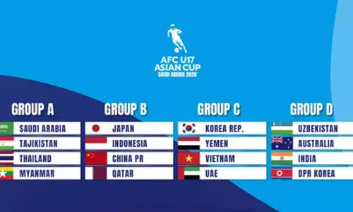 AFC U17 Asian Cup: India drawn with Uzbekistan, Australia, and DPR Korea in Group D