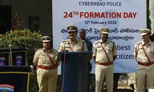 Cyberabad Police Commissionerate observes 24th Formation Day