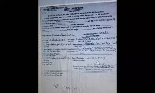 West Bengal Voter Flagged After Submitting Birth Certificate Issued Before Birth