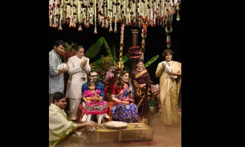 Chiranjeevi explains significance behind the names of Ram Charans twins - Shivram & Anveera Devi Chiranjeevi explains significance behind the names of Ram Charans twins - Shivram & Anveera Devi