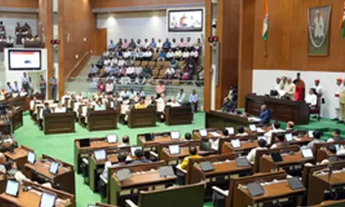BJP’s Purnesh Modi, Cong’ Shailesh Parmar file nominations for Gujarat Assembly Deputy Speaker BJP’s Purnesh Modi, Cong’ Shailesh Parmar file nominations for Gujarat Assembly Deputy Speaker