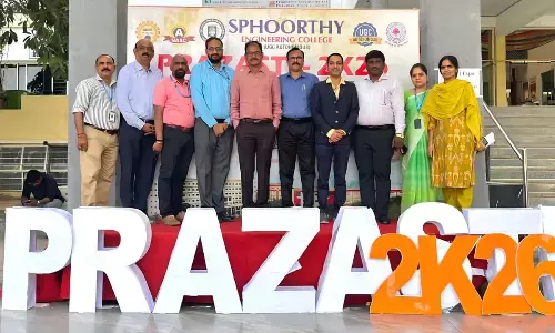 Sphoorthy Engineering College organized a Two-Day National Level Tech Fest PRAZASTI 2K26