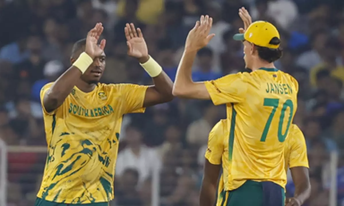 T20 WC: Jansen four-fer helps South Africa restrict NZ to 175/7 T20 WC: Jansen four-fer helps South Africa restrict NZ to 175/7