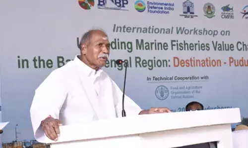 Blue Economy push: Puducherry CM says fishers will become global export entrepreneurs