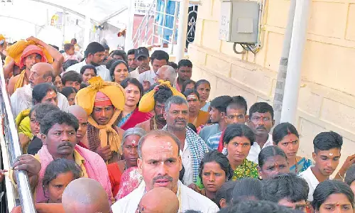 Pushpapallaki seva highlight of sixth day of Brahmotsavams