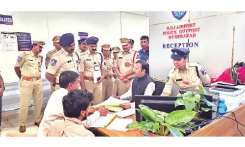 Sajjanar conducts surprise inspection of RGIA outpost