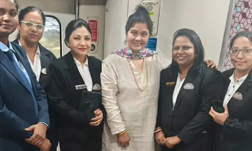 Sudha Chandran encounters a ‘Nari Shakti’ moment on her way to Shirdi aboard the Vande Bharat train Sudha Chandran encounters a ‘Nari Shakti’ moment on her way to Shirdi aboard the Vande Bharat train
