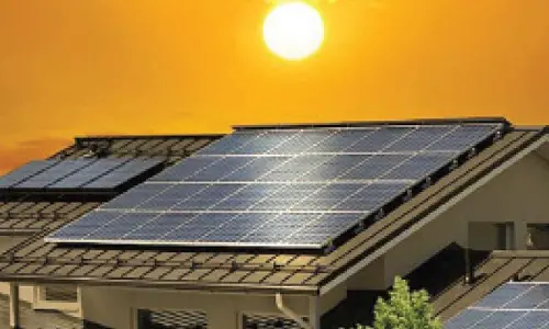Har sets target to install rooftop solar systems atop 2.22L  houses