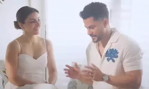 Soha Ali Khan shares video of unseen candid moments with Kunal Kemmu on Valentines Day