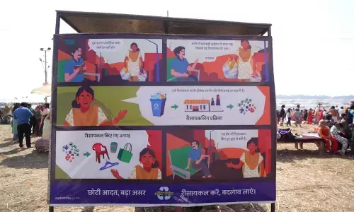 At Magh Mela 2026, Recycled Plastic Supports Everyday Public Facilities in Prayagraj