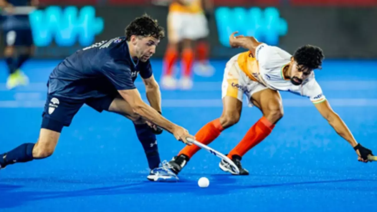 India edged 2-4 by Argentina at FIH Mens Pro League 2025-26