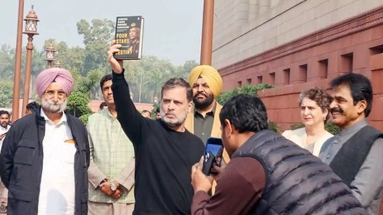 Lights, camera, opposition - Rahul Gandhi’s political theatre