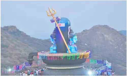 Kotappakonda decked up for Maha Sivaratri