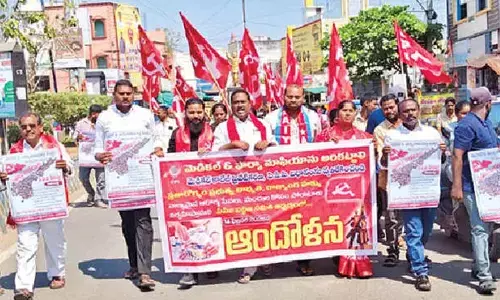 CPI demands action against drugs mafia and pvt hospitals