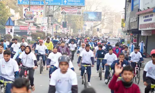 Fit India Sundays on Cycle draws thousands nationwide, marks 61st edition with grand celebration in Dehradun