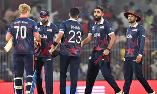 T20 WC: All the stats from USAS 31-run win against Namibia