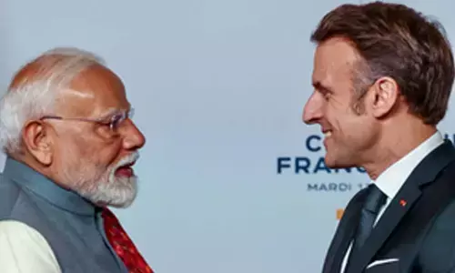 PM Modi, French Prez Macron to meet tomorrow in Mumbai, review strategic partnership PM Modi, French Prez Macron to meet tomorrow in Mumbai, review strategic partnership