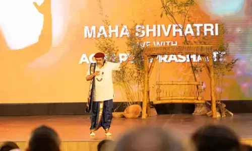 Acharya Prashants unique theatrical performance on Mahashivratri, a confluence of dharma and art