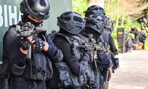 Bihar: Mock drill conducted at Taj City Centre in Patna to check security preparedness​