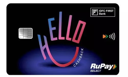 IDFC FIRST Bank launches FD backed Hello Cashback Credit Card with up to 5% Cashback