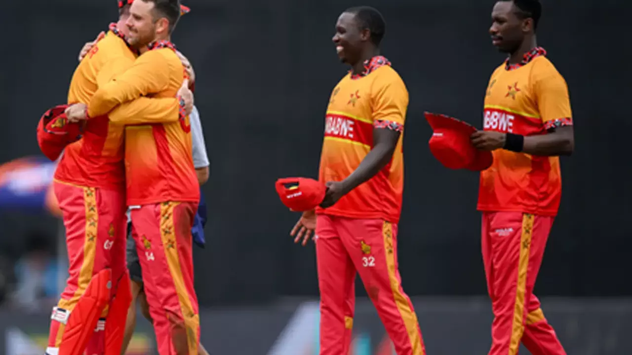 T20 WC: Australia eliminated, Zimbabwe qualify for Super 8s after washed-out Ireland clash T20 WC: Australia eliminated, Zimbabwe qualify for Super 8s after washed-out Ireland clash