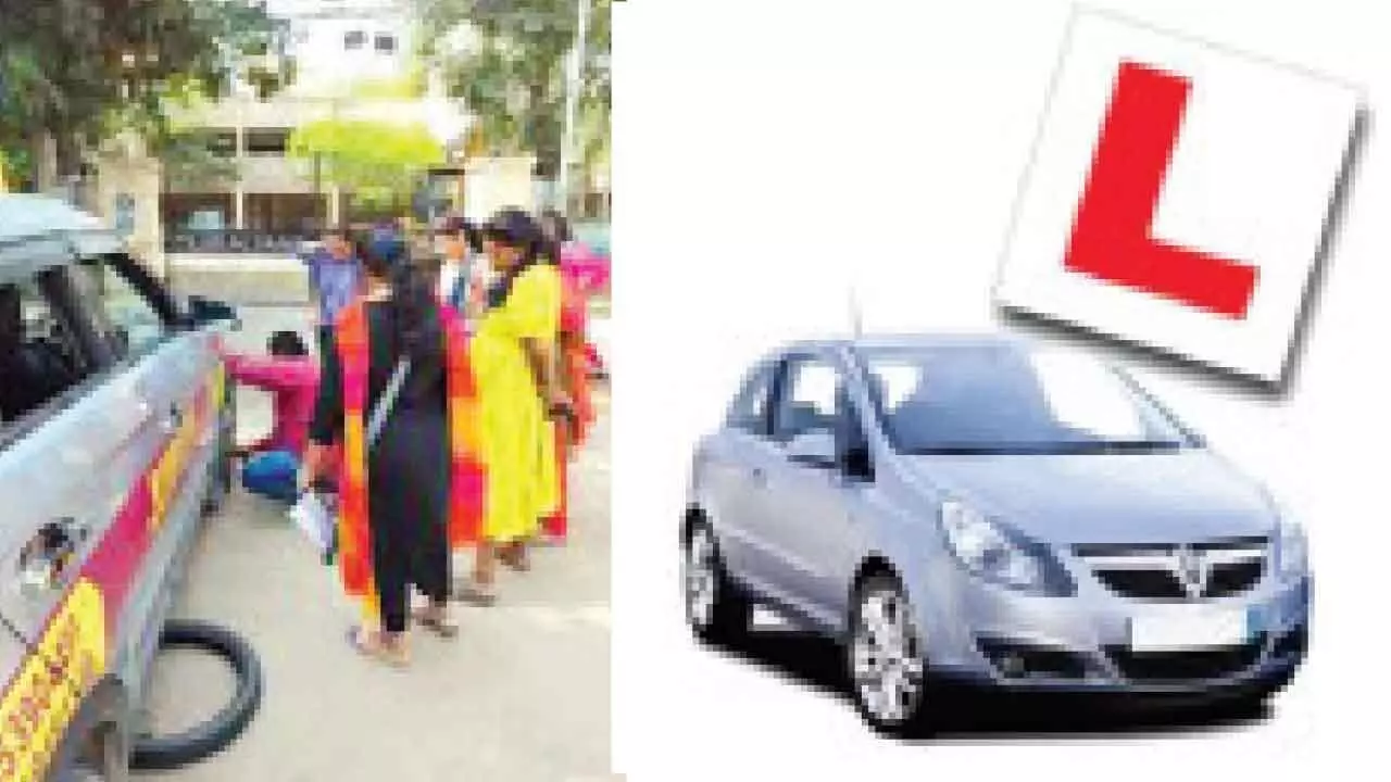 Illegal driving schools mushrooming in Hyderabad Illegal driving schools mushrooming in Hyderabad