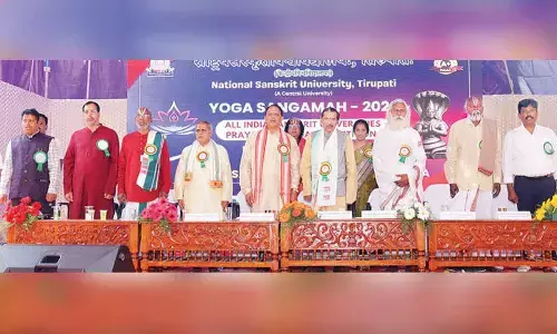 Yoga Sangamam held at NSU with grandeur